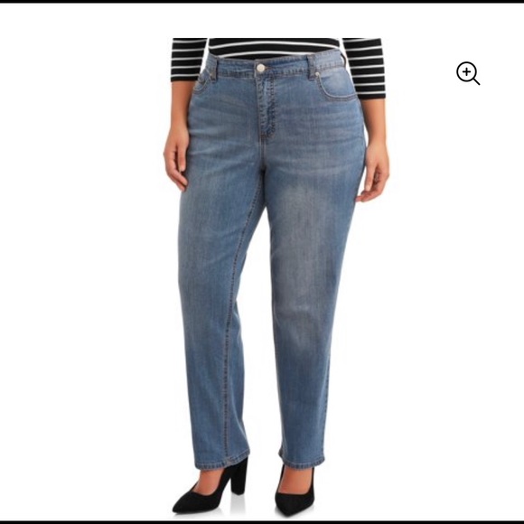 2 Women’s plus size jeans pants new terra & Sky - Picture 3 of 9